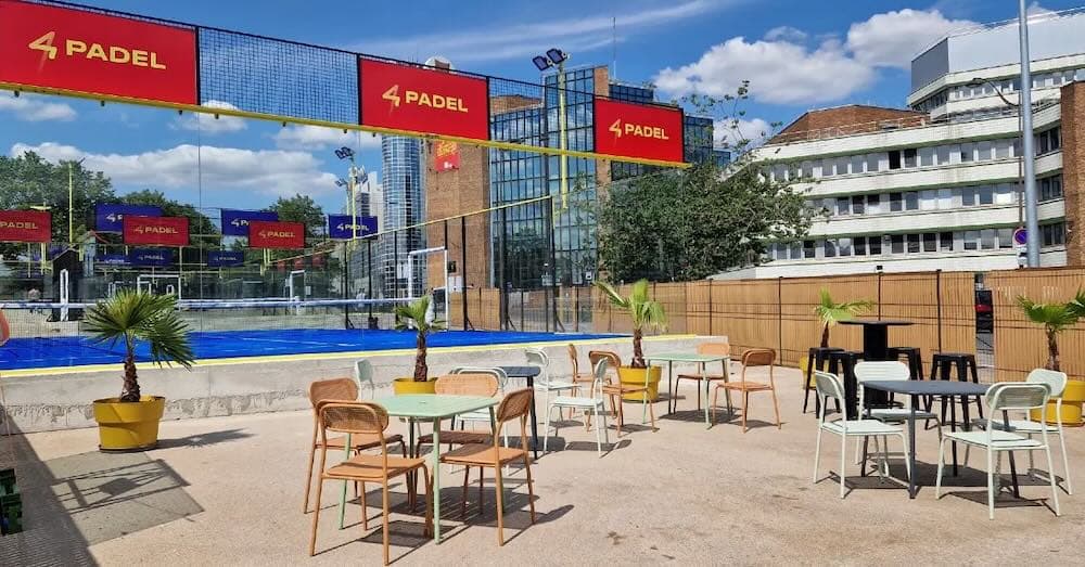 4PADEL Paris 20 padel courts in Paris