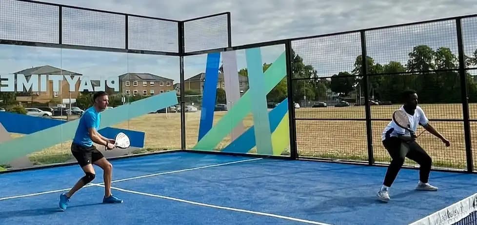 Playtime Padel Olympic Park padel courts in London
