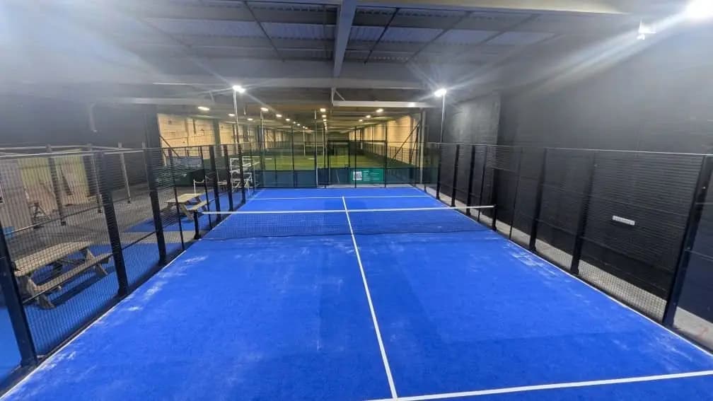 Skill School HQ padel courts in Campsie