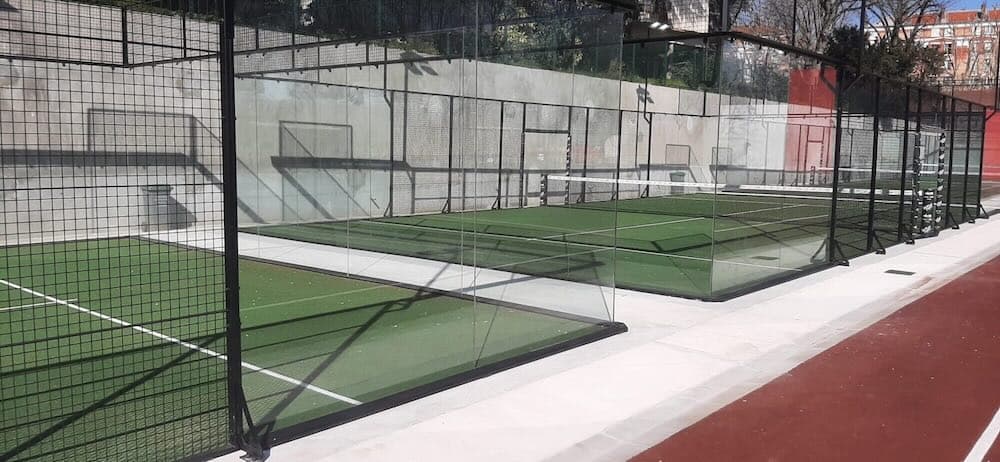 Trinquet Village padel courts in Paris
