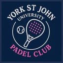 York St John University Padel logo
