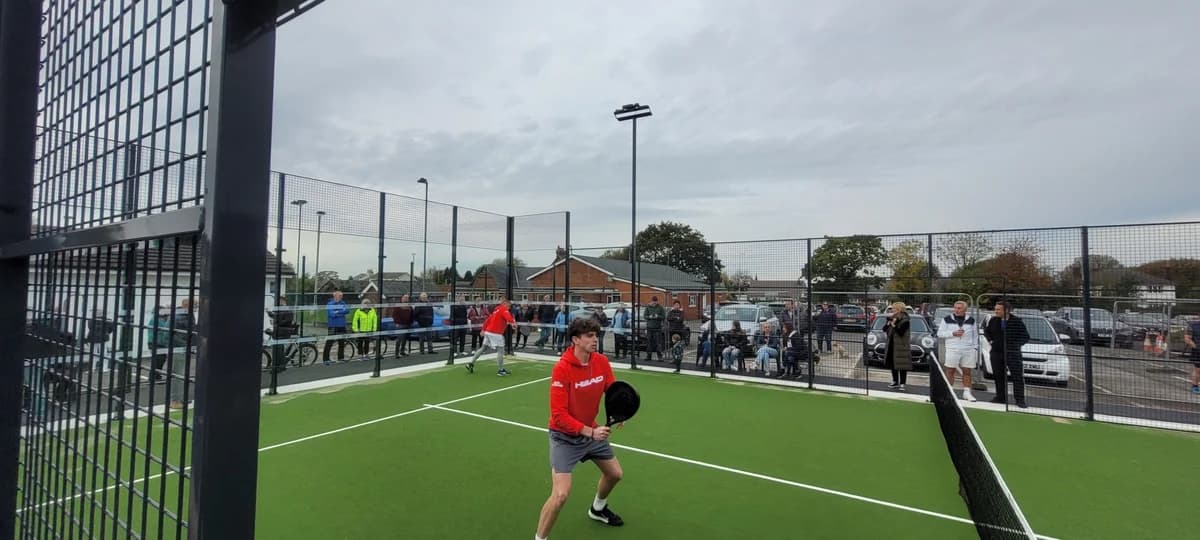 Padel courts at Broughton Padel in Preston – book online