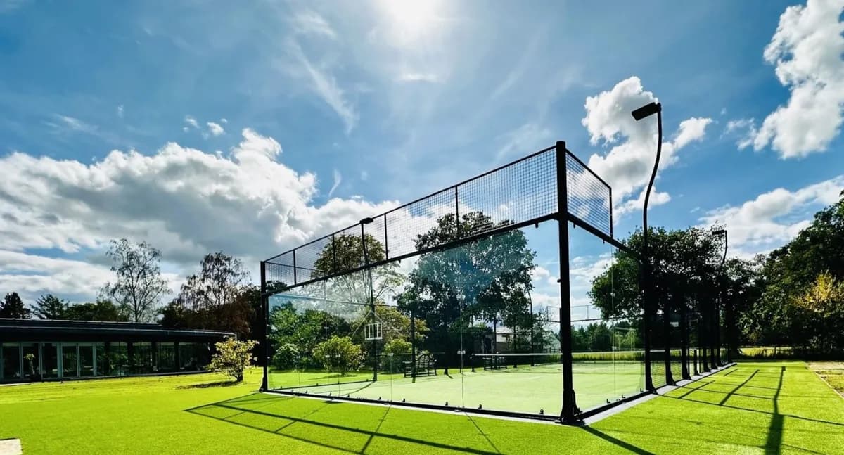 Padel courts at Daisy Bank Hall in Cheshire – book online