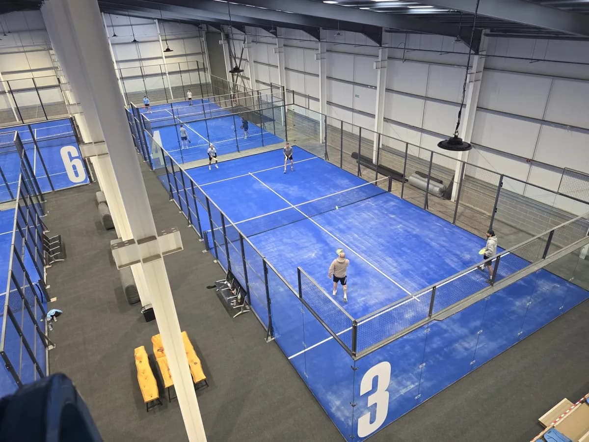 Padel courts at Let’s Go Padel Omagh in Omagh – book online