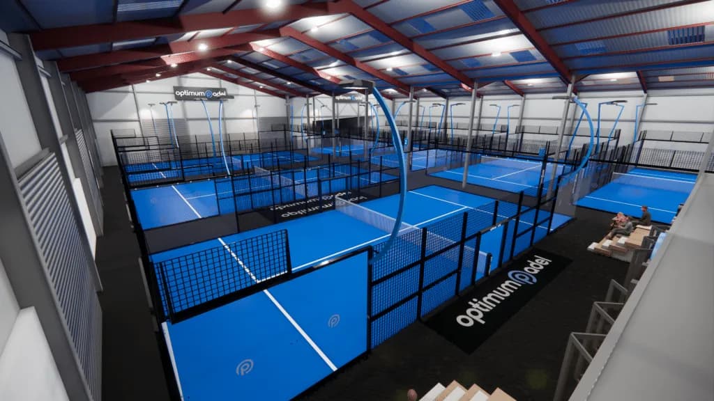 Padel courts at Optimum Padel in Leeds – book online