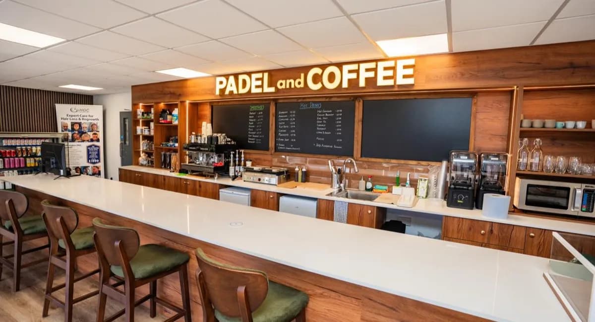 Padel courts at Padel and Coffee in London – book online