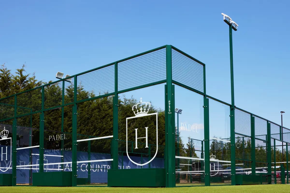 Padel courts at Padel at Hale Country Club in Manchester – book online