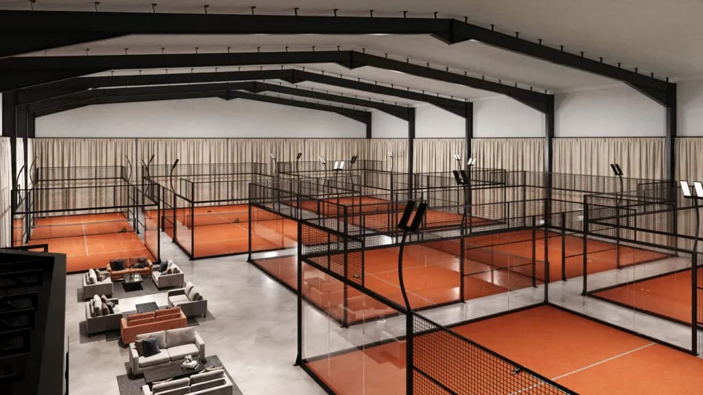 Padel courts at Padel Vault in Milton Keynes – book online