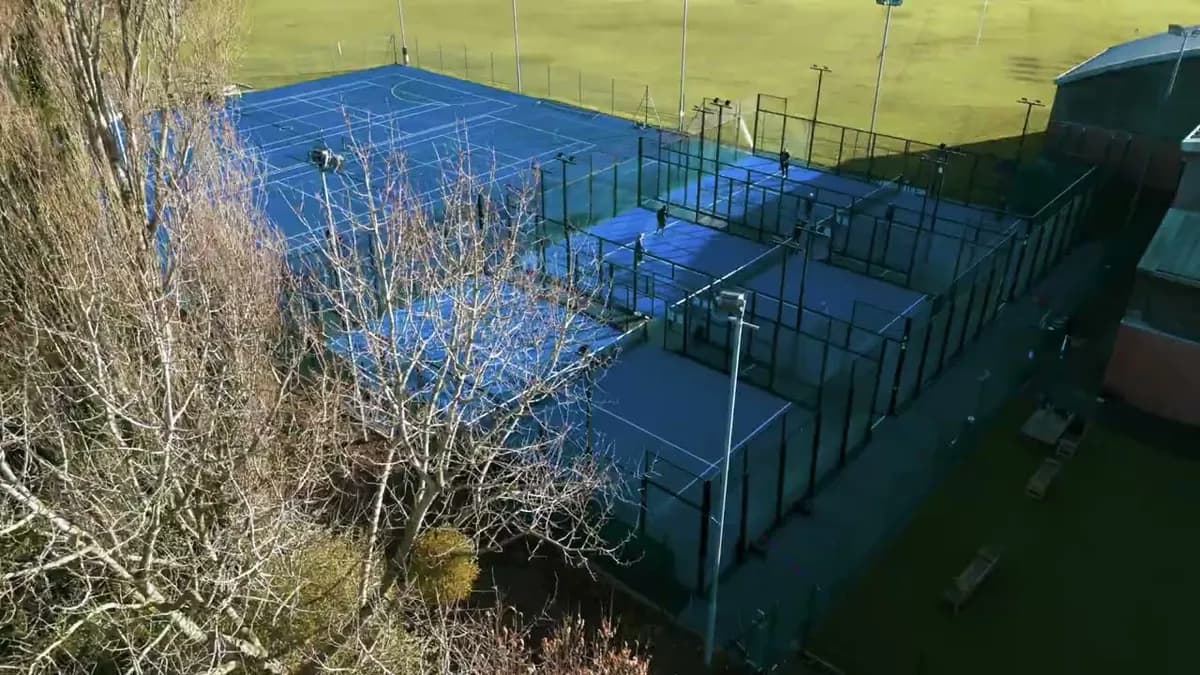 Padel courts at The Padel Playbook @ Riverside in Gloucester – book online