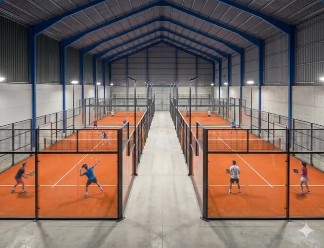 Padel courts at The Padel Shed - Selby in Selby – book online