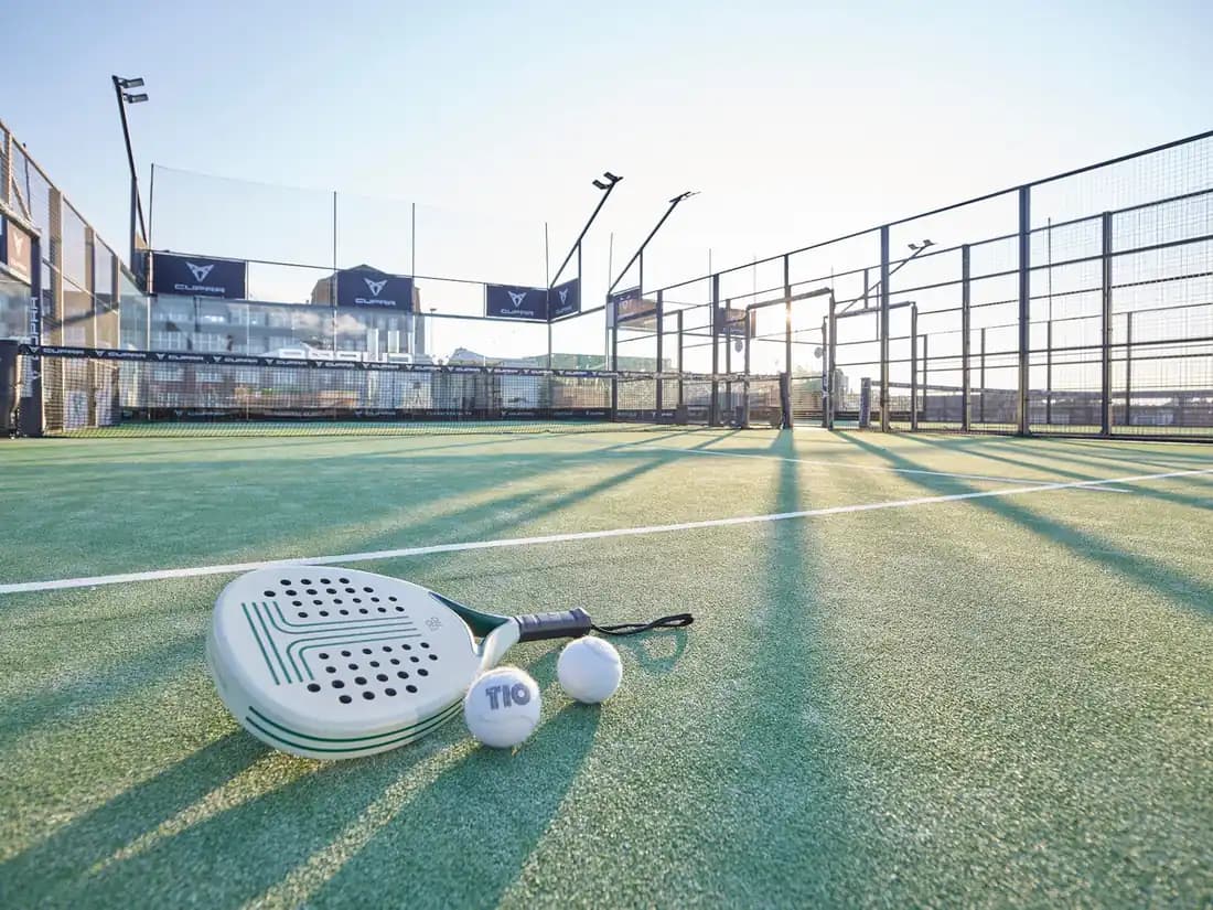 Padel courts at TIO TIO Rooftop in Berlin – book online