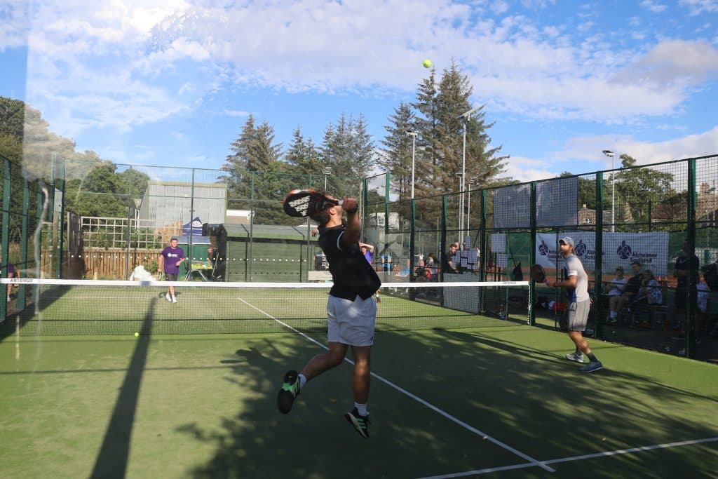 Hatton Sports Club padel courts in Edinburgh