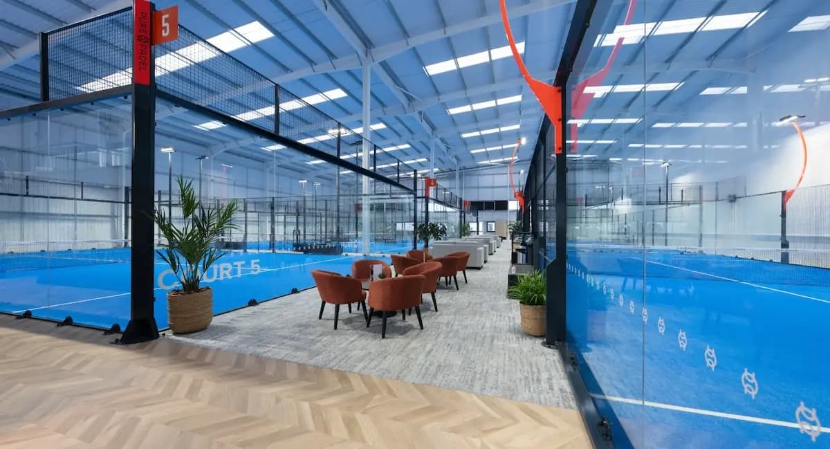 Pure Padel Stockport padel courts in Manchester