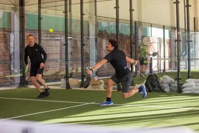 The Northern Lawn Tennis Club padel courts in Manchester