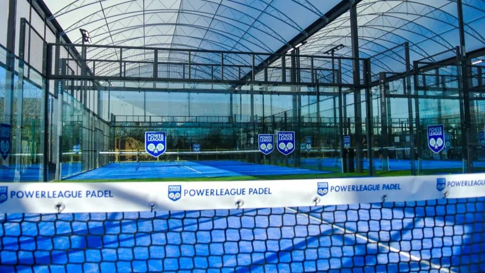 Padel courts at Powerleague Stoke Trentham Lakes in Stoke-on-Trent – book online